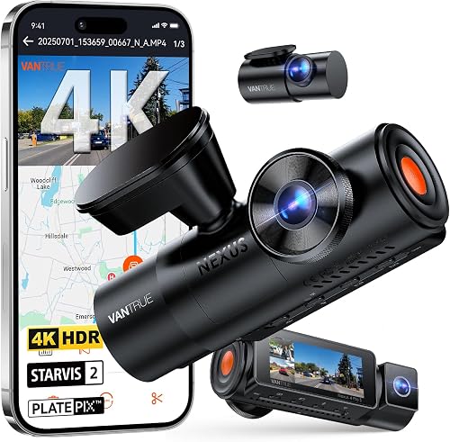 N4 Pro S, 3 canaux 4K + 1440p + 1080p, vue 360° VANTRUE