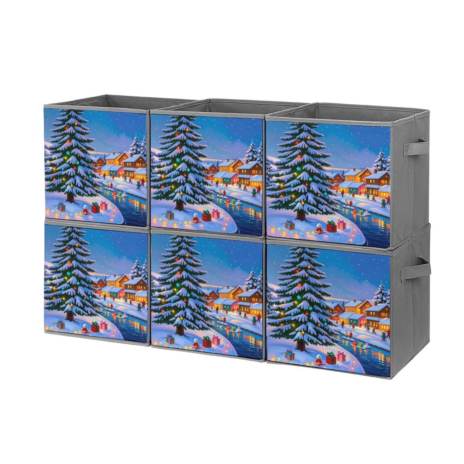 Boîte de rangement pour jouets 6 pièces pour ranger la chambre d'enfant