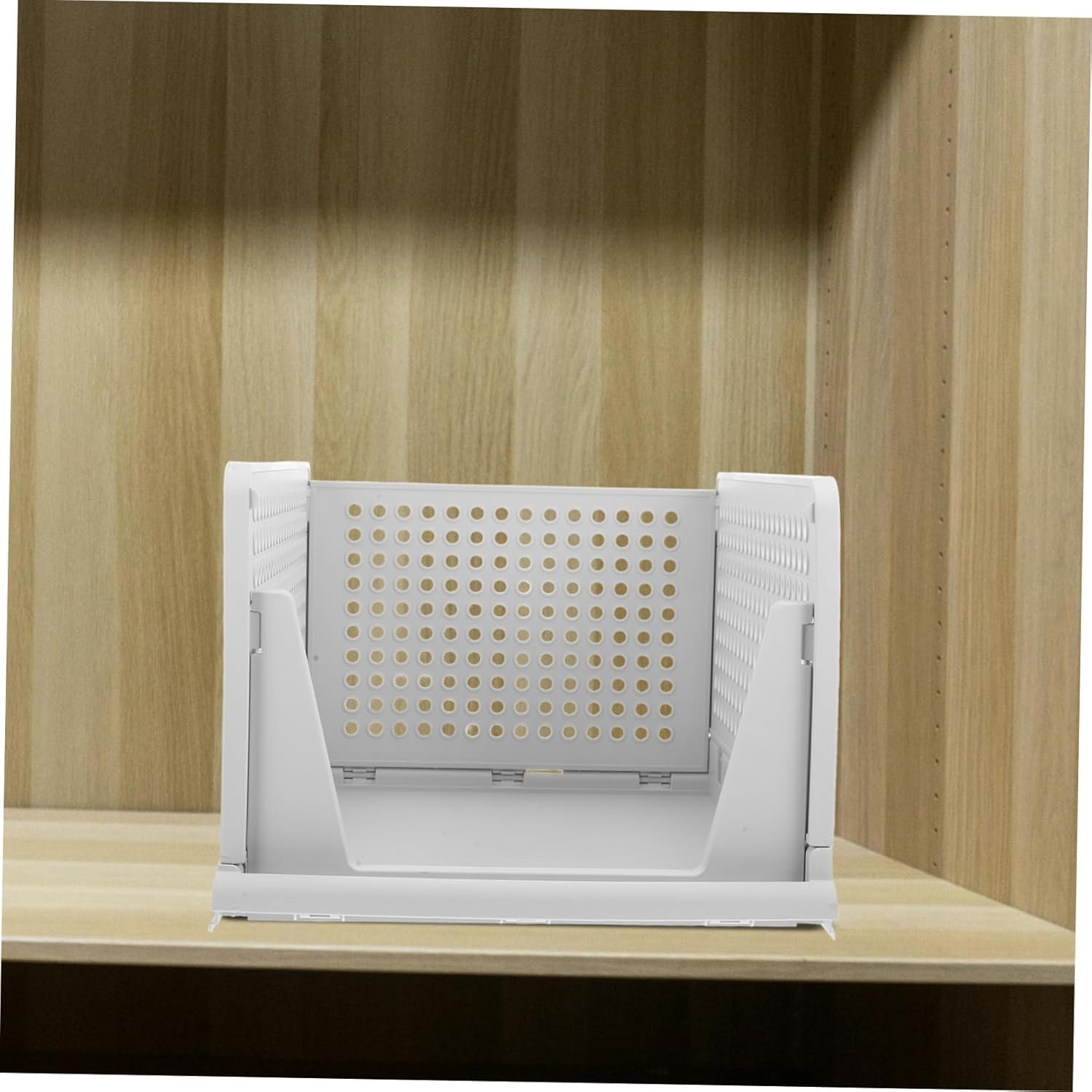 Storage Basket Stacking Organizers for Plastic Clothing Organizer Bin Dresser Divider Laundry Storage Box