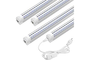 SHOPLED 2 ft LED Shop Light, Linkable T8 LED Fixtures