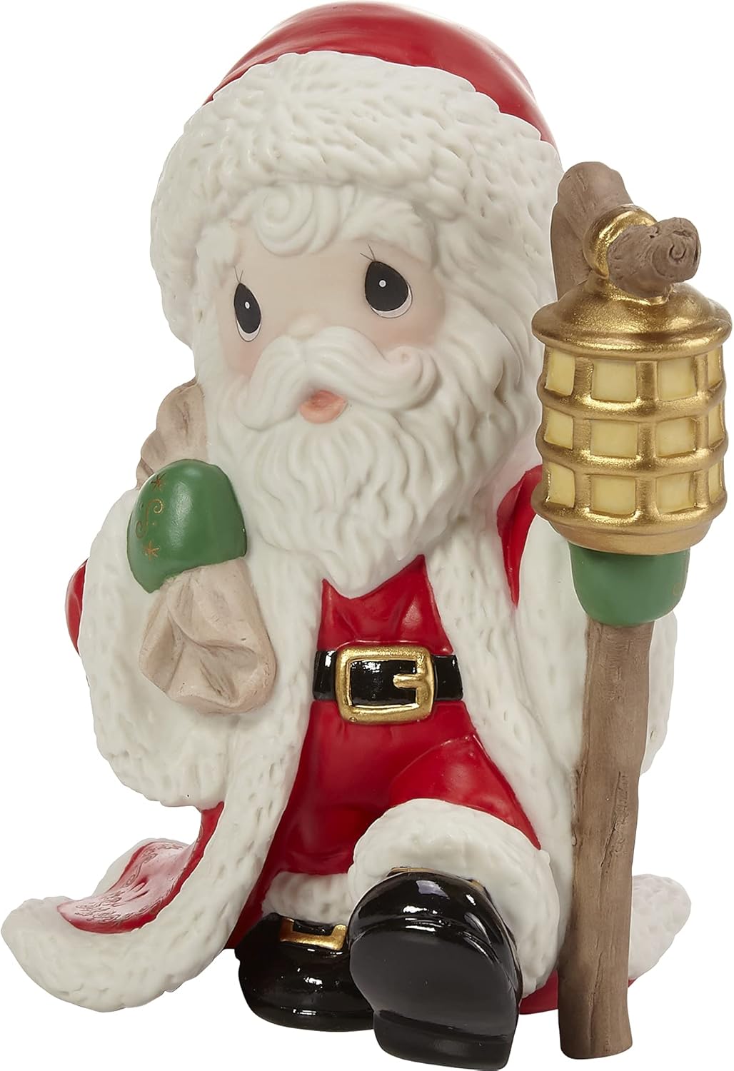 Precious Moments May Your Spirits Be Merry and Bright Annual Santa Figurine 211011