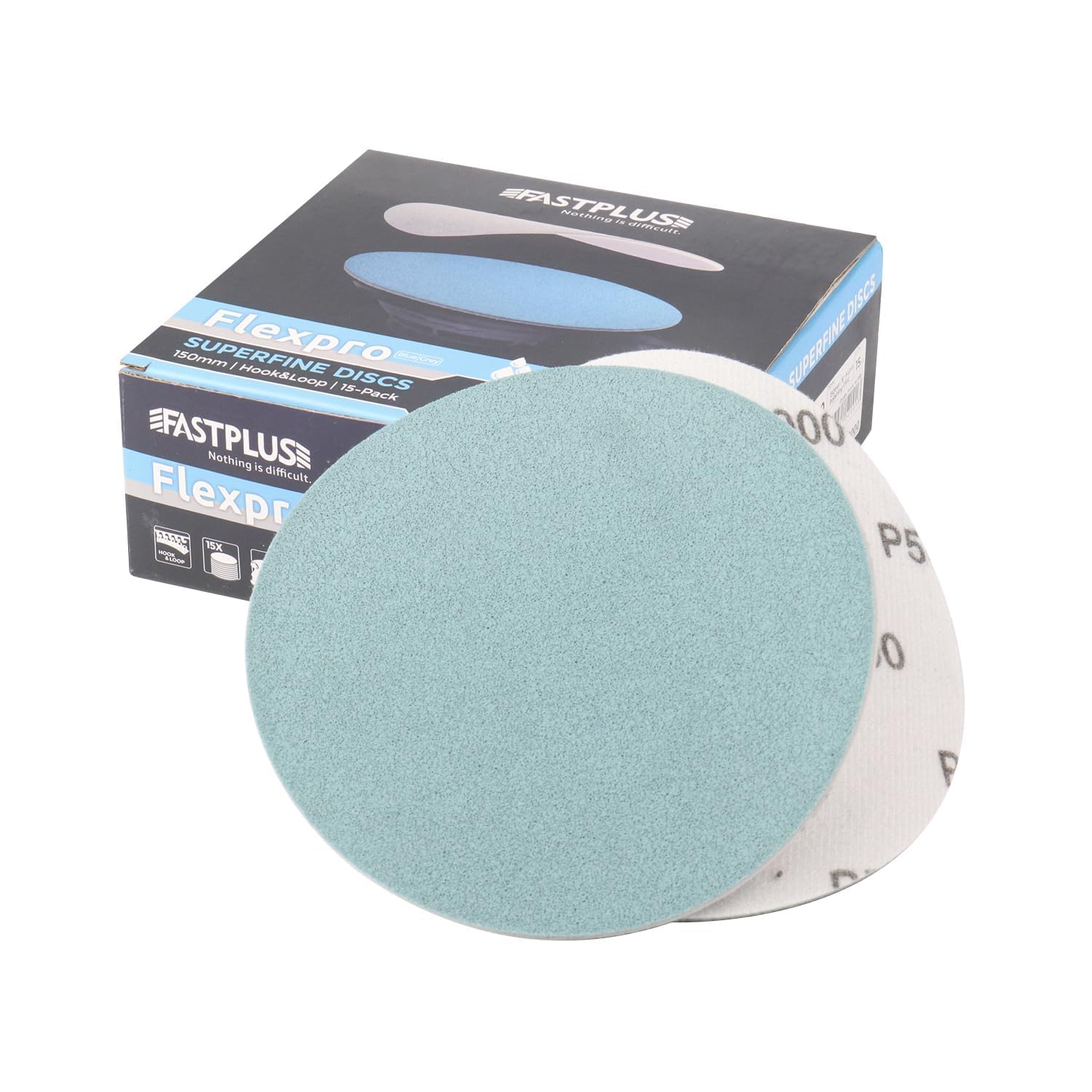 6" Foam Sanding Discs - 2000 Grit (15 Pack) -12