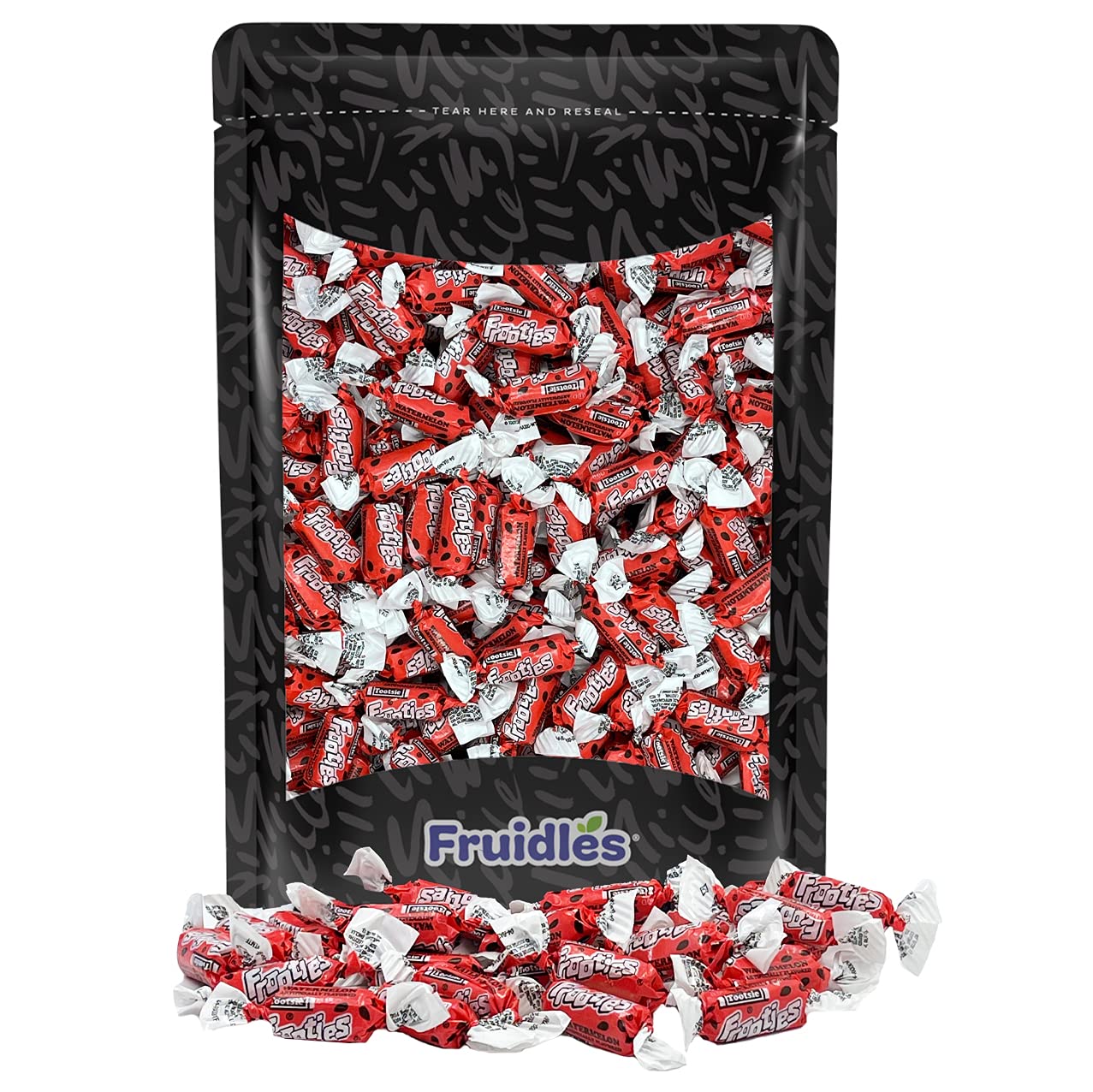 Fruidles Roll Original Watermelon Twist, Peanut-Free, Gluten-Free, Kosher Certified, Individually Wrapped, Half-Pound