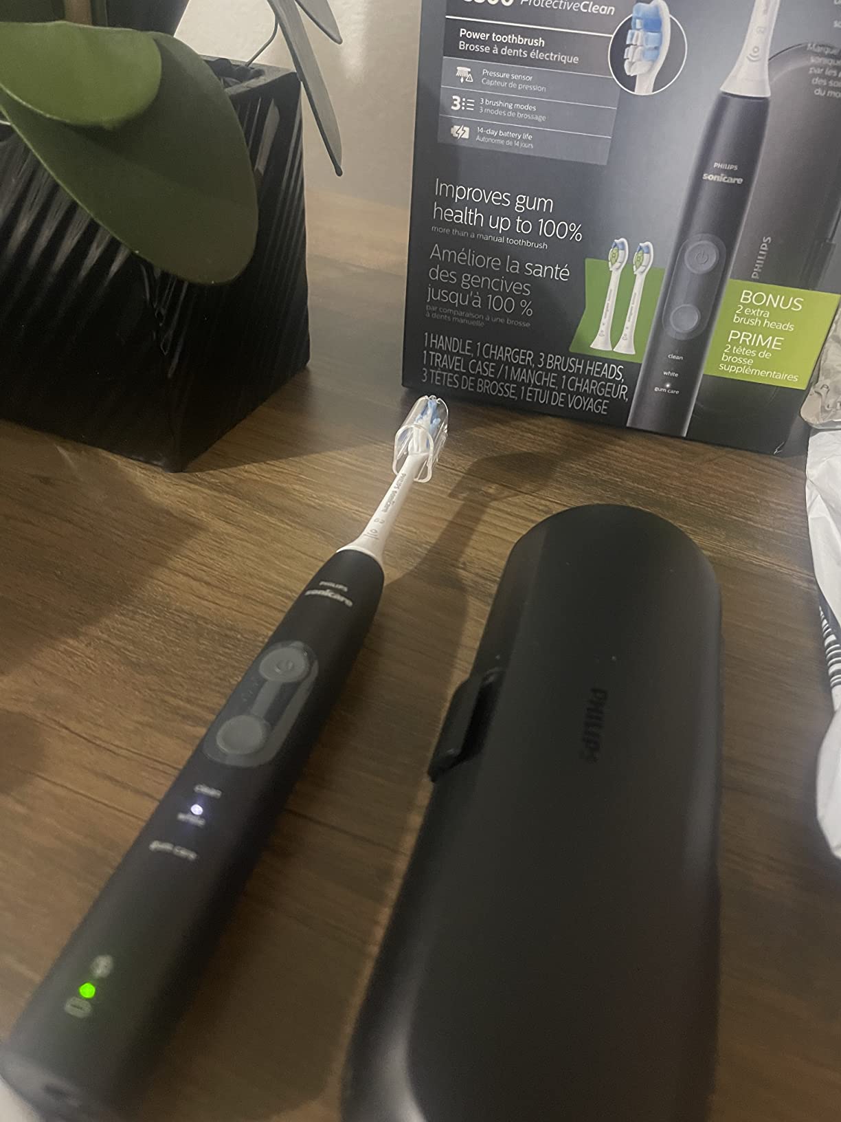 Sonicare ProtectiveClean 5300 Philips Rechargeable Electric Power Toothbrush photo review