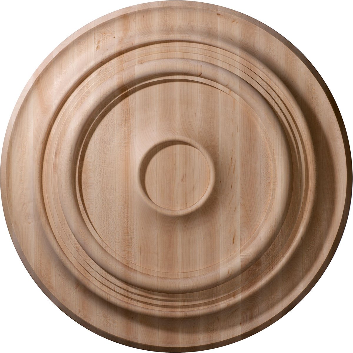 Ekena Millwork 16"OD x 1 1/8"P Carved Traditional Ceiling Medallion, Red Oak (Fits Canopies up to 3 3/8") — Amazon image 5