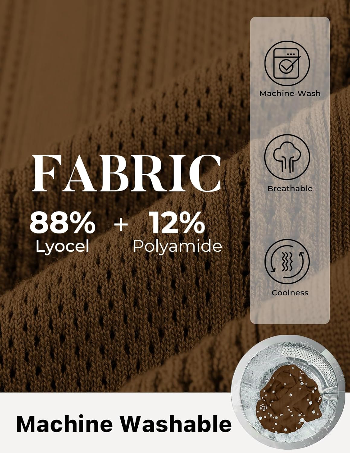 PJ PAUL JONES Mens Polo Shirts Short Sleeve V Neck Knit Shirt Casual Golf Polos - Image 3