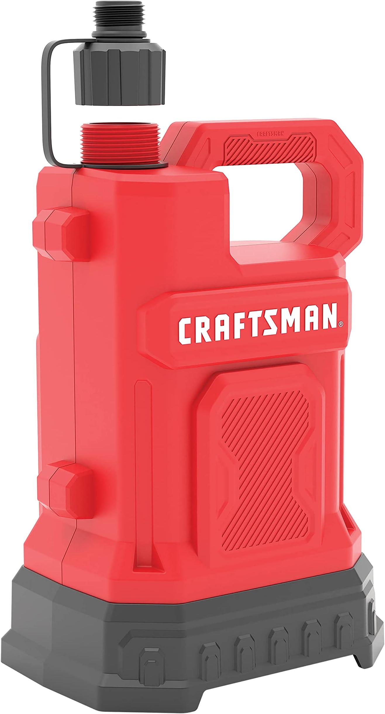 CRAFTSMAN1/2 HP Fiberglass Reinforced Thermoplastic, Fully Submersible Water Utility Transfer/Removal Pump, Efficient Multi-Use Electric Water Pump, 15 Ft. Cord, 3000 GPH