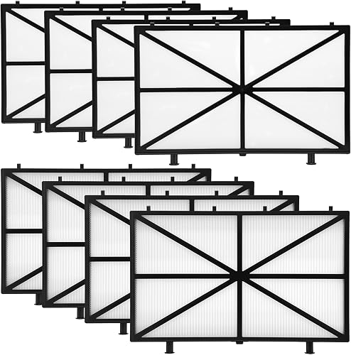 8Packs Ultra Fine Filter Panels Replacement for Dolphin Nautilus CC Plus | M400/M500 Robotic Pool Cleaner Filters,Replaces Part 9991432-R4,9991433-R4,Pack of 4+4
