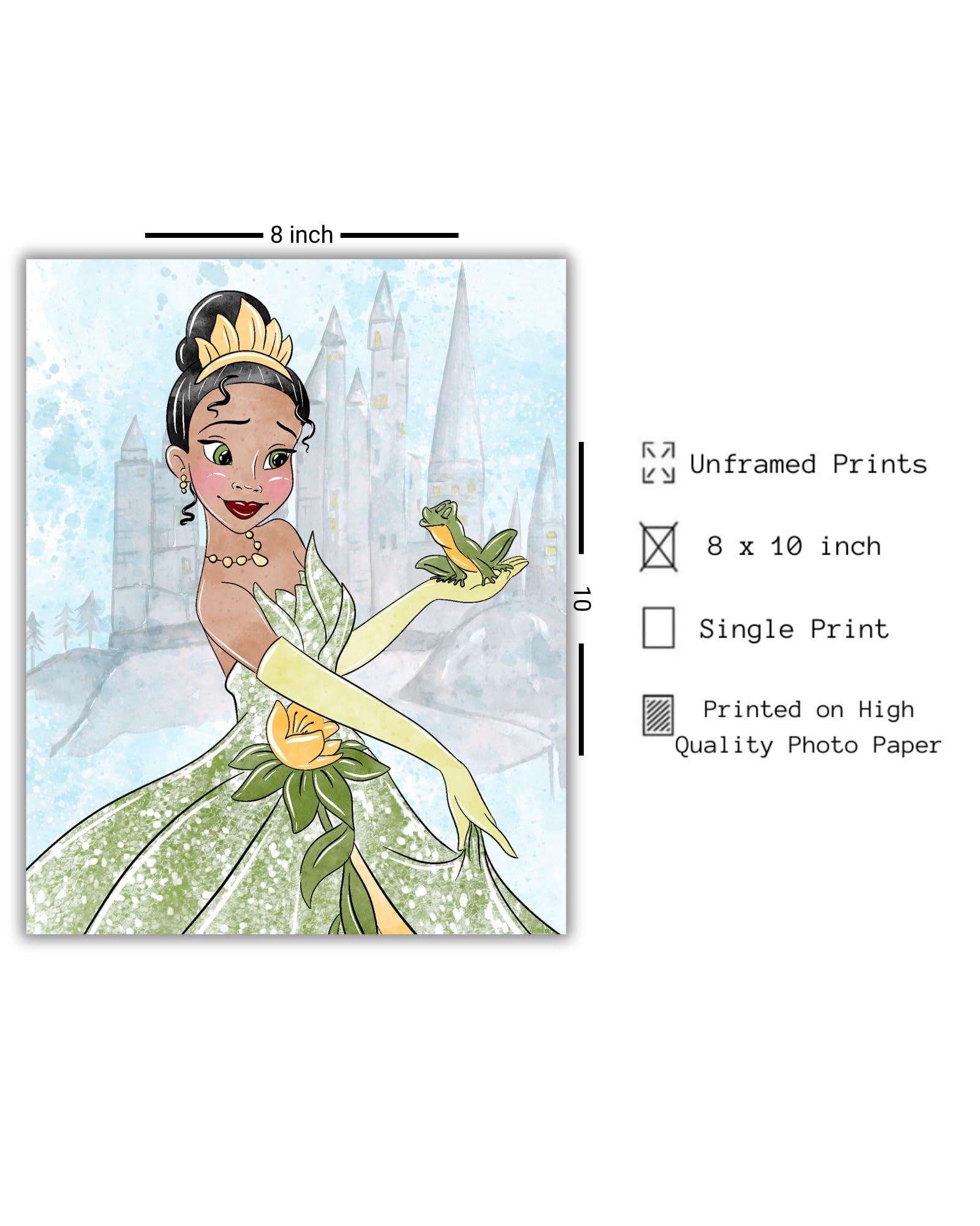 Amazon.com: TFH Art Design - Disney Princess Poster - Room Decor