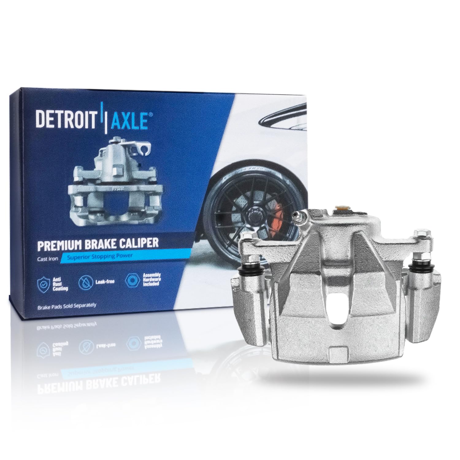 Detroit Axle - Front Right Brake Caliper for 2006-2018 Toyota RAV4