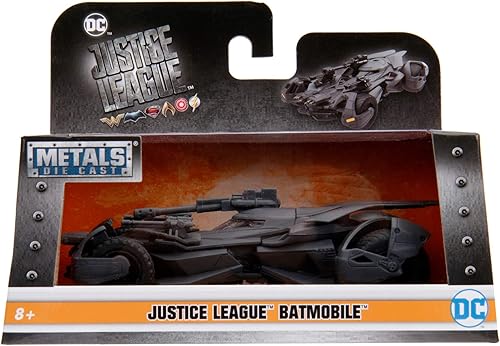 Miniatura 7 de Jada - Batmobile Car Metal Justice League 132 Colección, Gris (253212005)