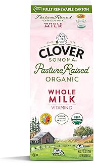 Clover Sonoma, Organic Whole Milk, Half Gallon, 64 oz