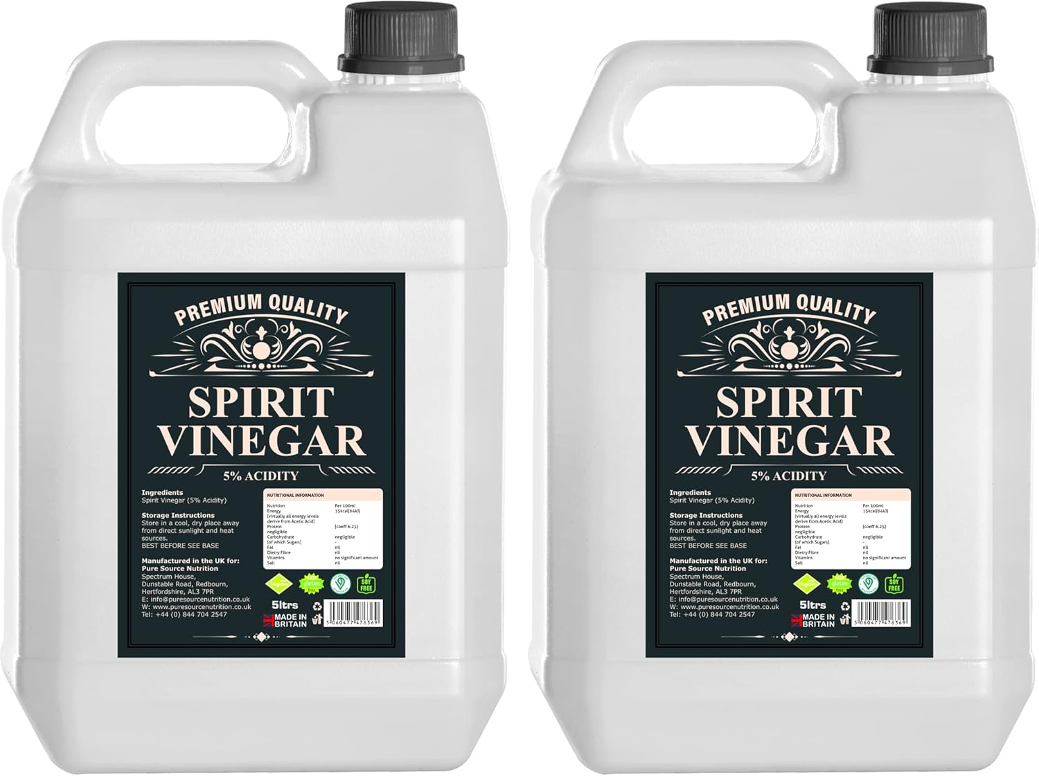 Distilled White Vinegar Perfect For Cooking Pickling Marinating