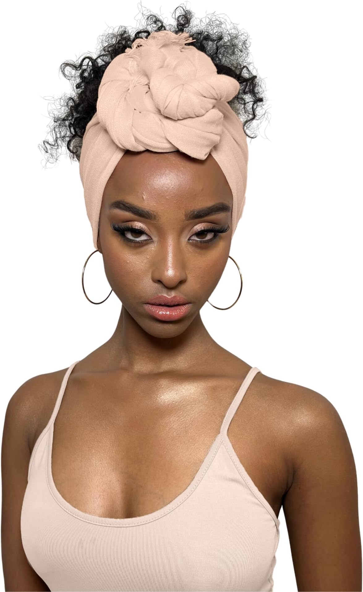ABBY COLLECTIONS Avigail Lahiani Long Scarf: 1-Piece Oblong Handmade Hairstyle Head Covering, Soft, Thin Cashmere, Frayed Edges, Various Hair Tying Options, 5 Colors