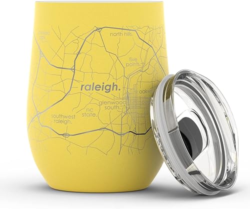 Vista 25 de Well Told Lexington Kentucky Map - Vaso de vino aislado con grabado de mapa de Kentucky, taza de acero inoxidable grabada (12 onzas, verde domingo)