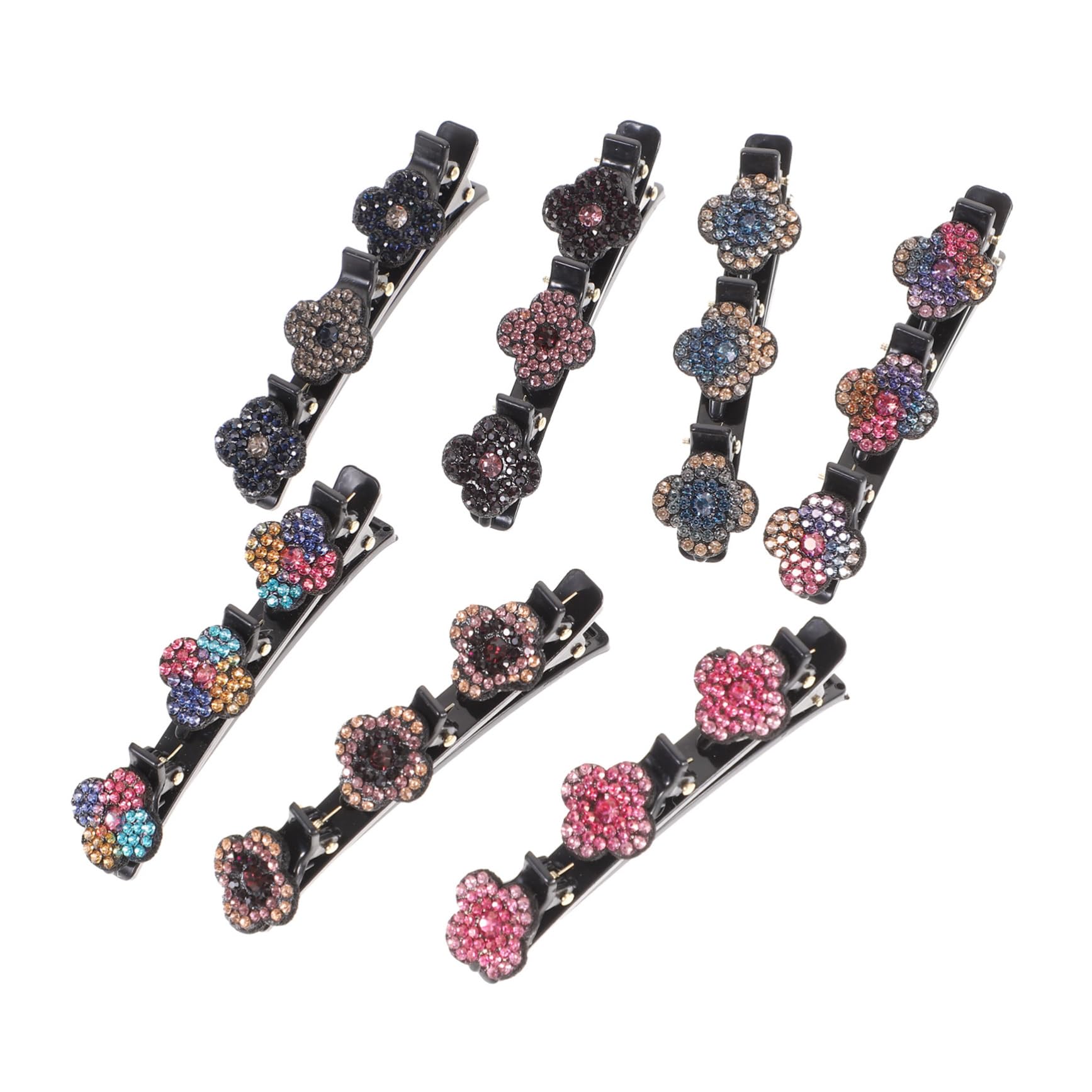 minkissy 28piezas Clips De Pelo De Cristal Brillante De Accesorios Elegantes Para Peinados Bodas Fiestas y Eventos Especiales