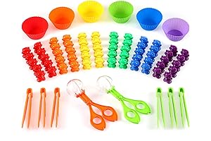 74 Piece Counting and Sorting Bear Set