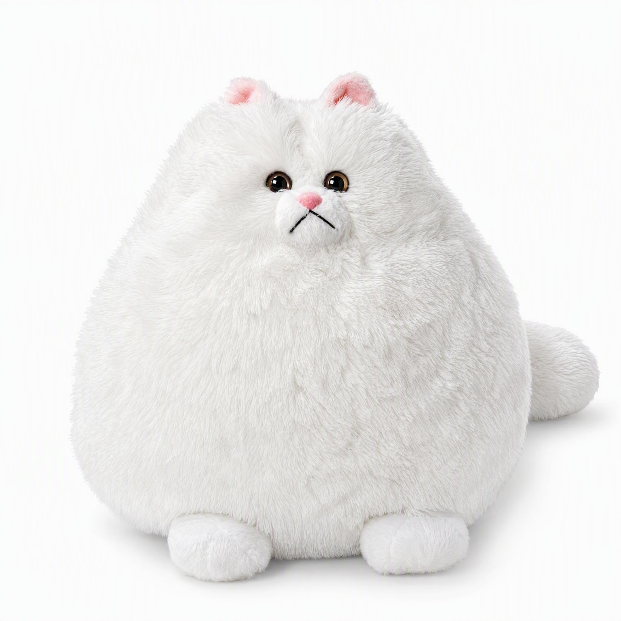 Amazon.com: Winsterch Giant White Cat Stuffed Animal, 20-Inch