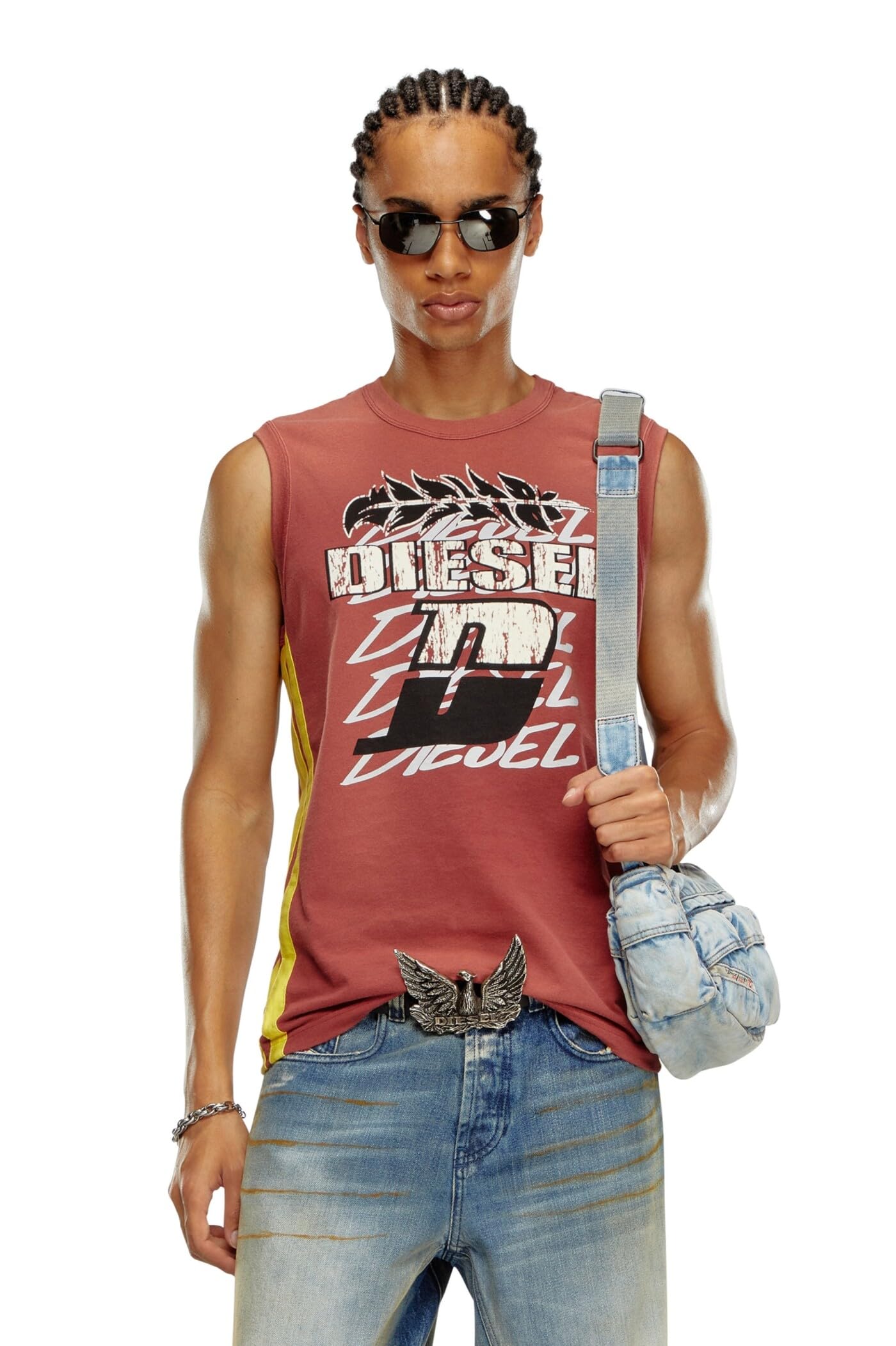 DIESELタンクトップ Diesel M-Onerva タンクトップ | ブラック | FARFETCH JP