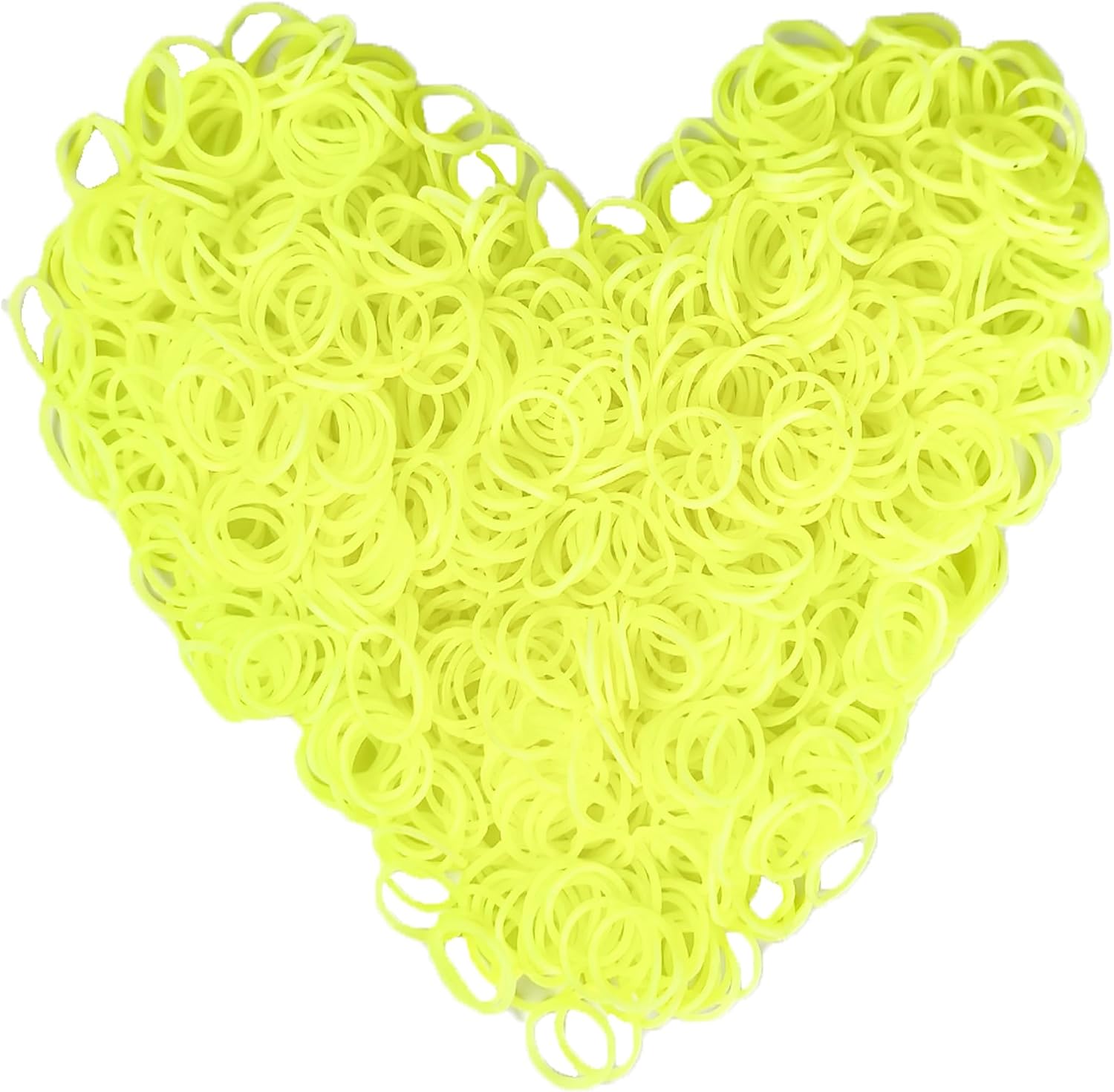 Loom Rubber Band Refill, Macaroon Yellow 900 Pcs.