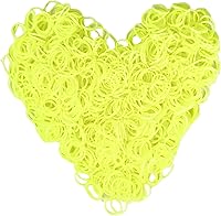 Vista 35 de 2000 Bandas de Goma Mini, Bandas de Telar Negras.