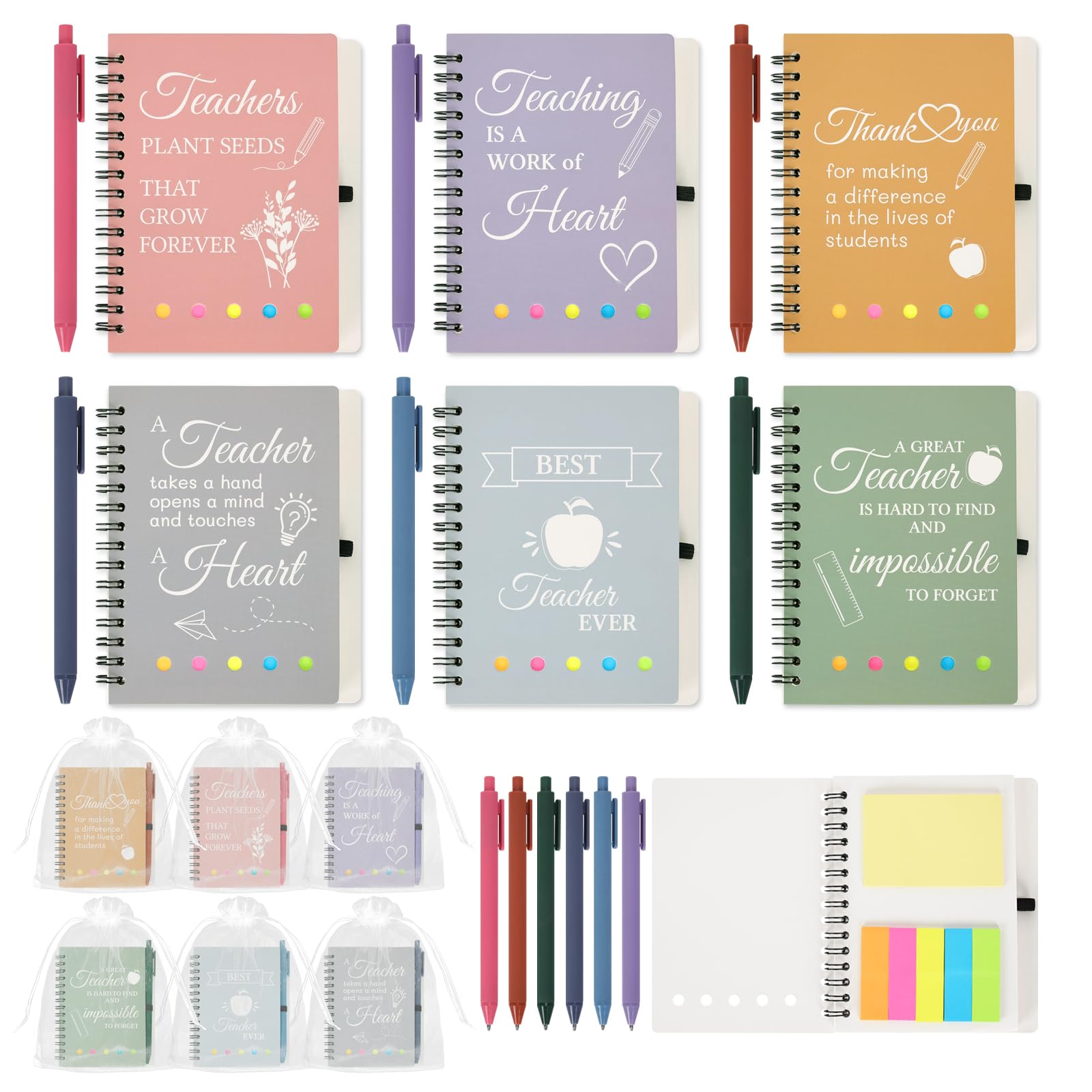 GADITIEK 6 Sets Thank You Teacher Gifts