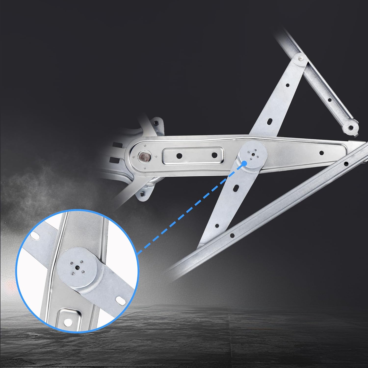 19024 Front Left Window Regulator Compatiable with Toyota 2003-2008 Corolla