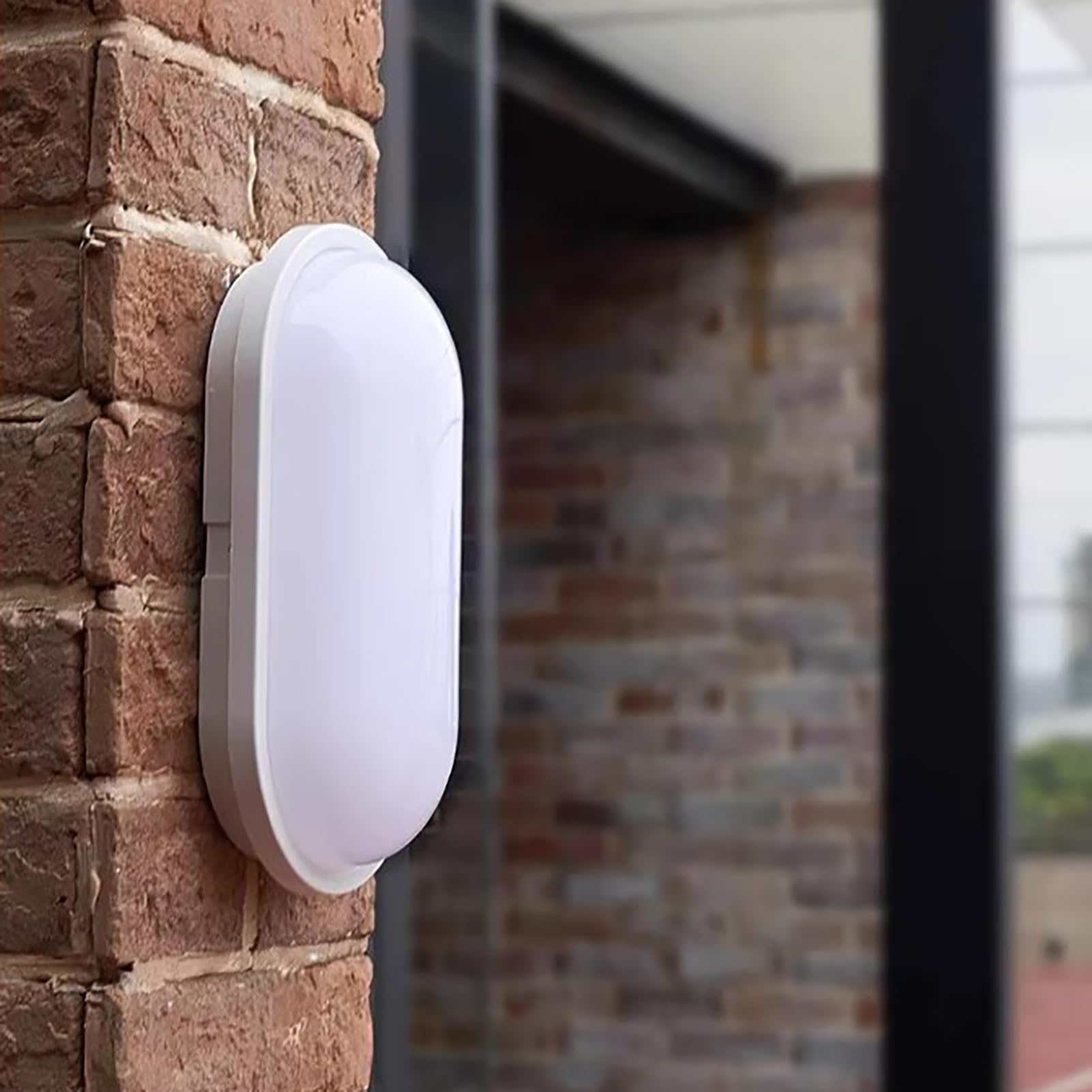 Marhynchus Lámpara de Techo LED Súper Brillante para Balcón de Baño Baño Pared Al Aire Libre Material PVC