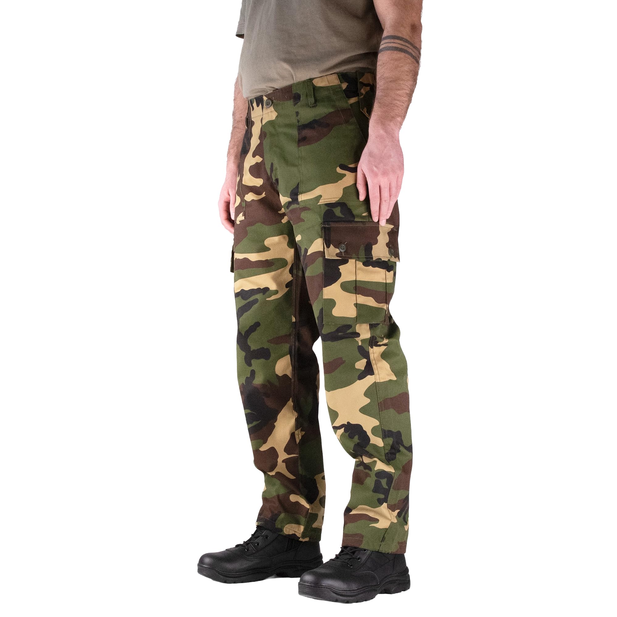 Savage Island Men's Combat Cargo Military Trousers, Dpm Camo, 32W / 30L