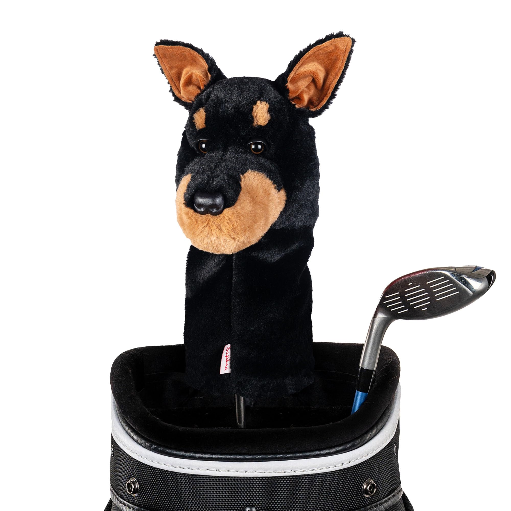 Daphne's Headcovers Doberman Driver Headcover