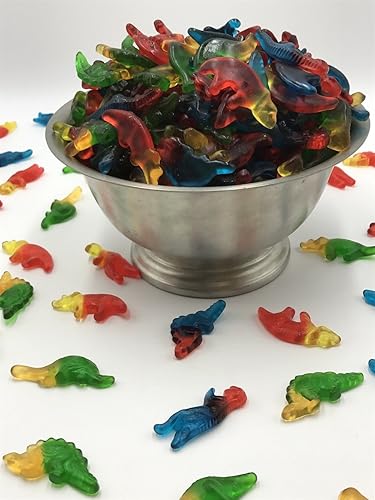 Miniatura 3 de Haribo - Gomitas de dinosaurios, bolsa con tamaño para compartir de 5 onzas (paquete de 12) deliciosos aperitivos dulces, suaves y masticables,
