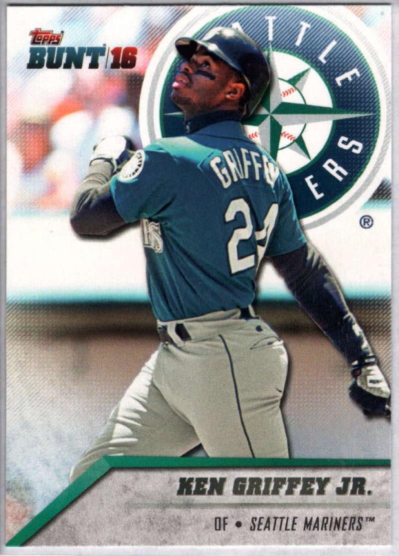2016 Topps Bunt #195 Ken Griffey Jr. Mariners MLB Baseball Card NM-MT