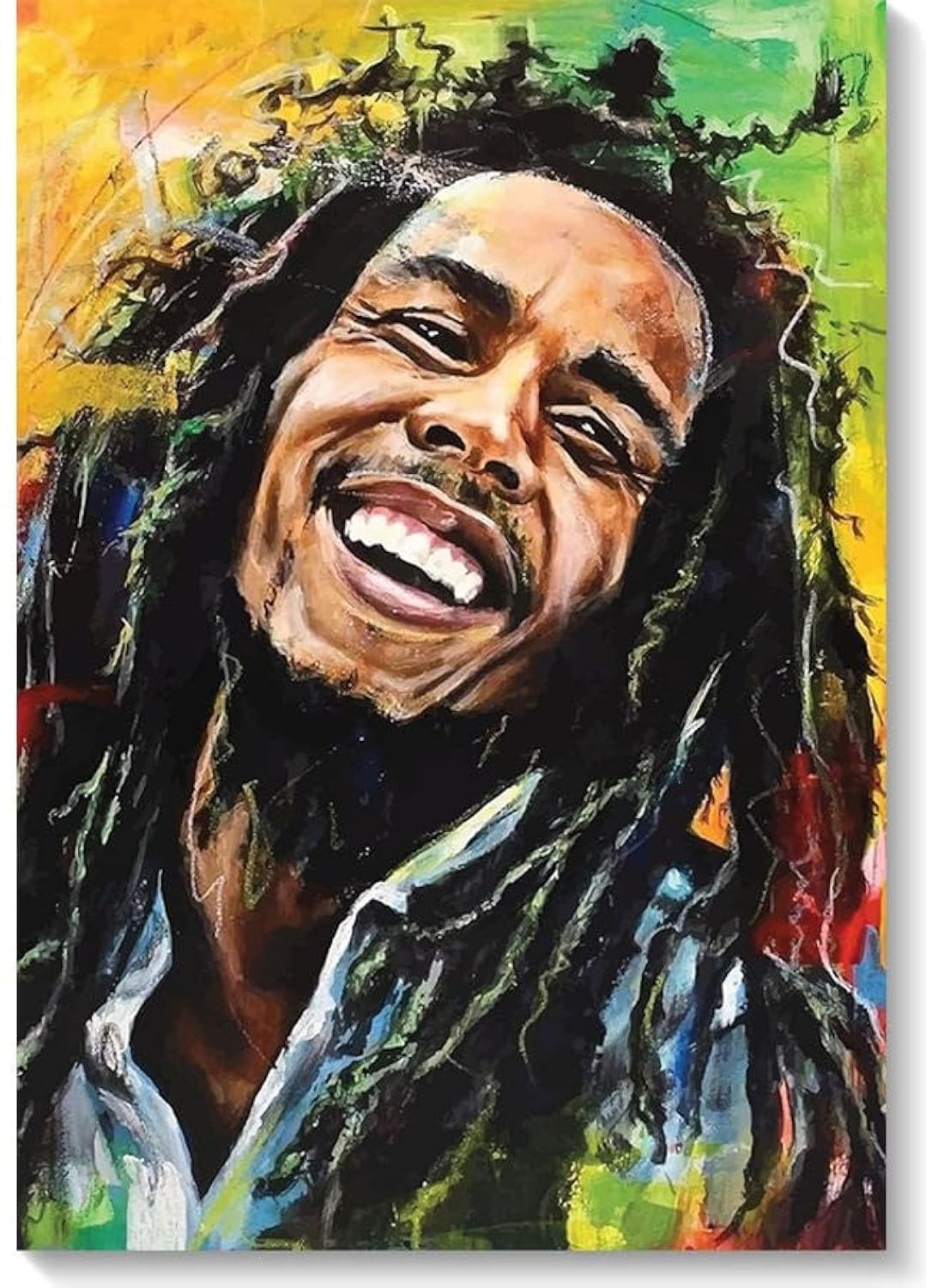 RYN Bob Marley Wall Art Multicolour 40X60Cm