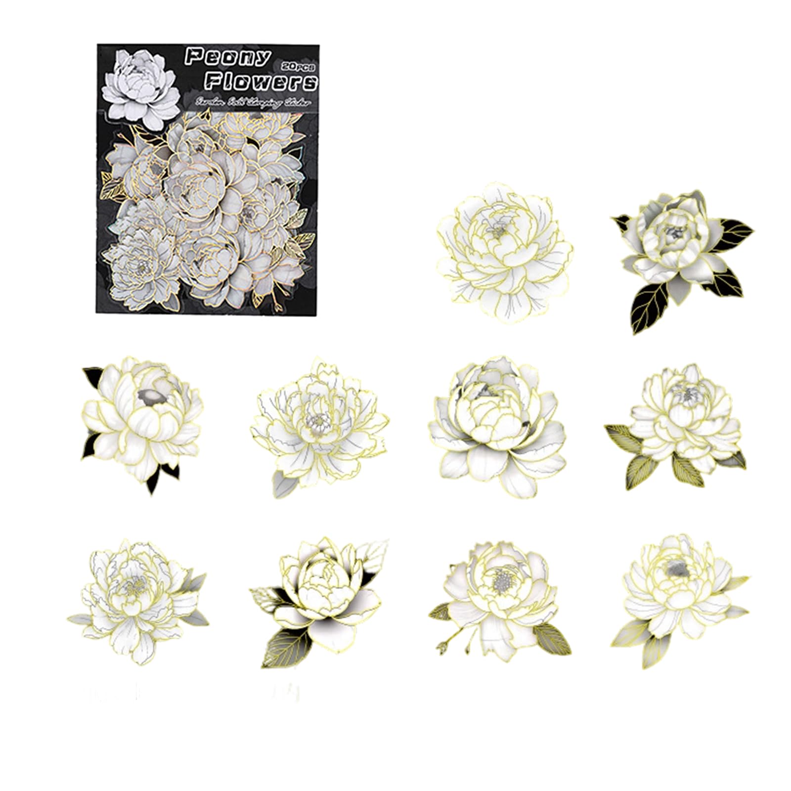 Decorative Scrapbooking Sticker Decoration Planner Stickers for Album Journal Art Card Making Scrapbook Journaling Decorations
