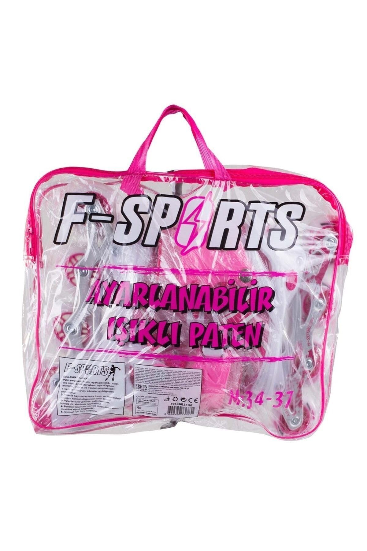 LRS STORE Işıklı Ayarlanabilir Slikon Teker Metal Gövde Paten, 8699252972336824