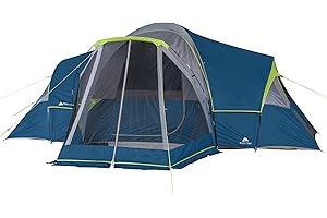 10-Person Family Camping Tent: 3 Rooms for Extra Space and Privacy