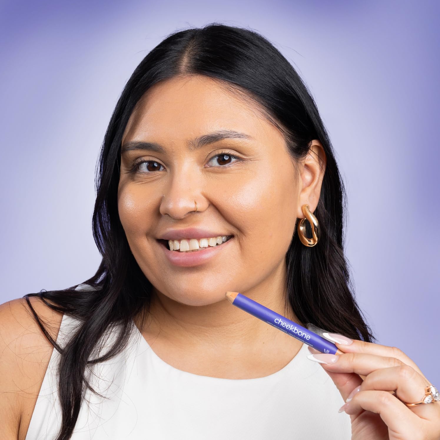 Cheekbone Unify Complexion Multi Pencil, 5 Medium, Creamy Multi-Use Face Stick for Concealing, Brightening & Sculpting, Buildable, Lightweight Formula, Vegan & Cruelty Free, 0.1 oz.