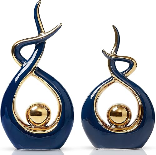 Miniatura 1 de suruim Decoración para el hogar, arte abstracto moderno, estatua de cerámica, decoración de mesa de comedor, núcleo de oficina, decoración de sala