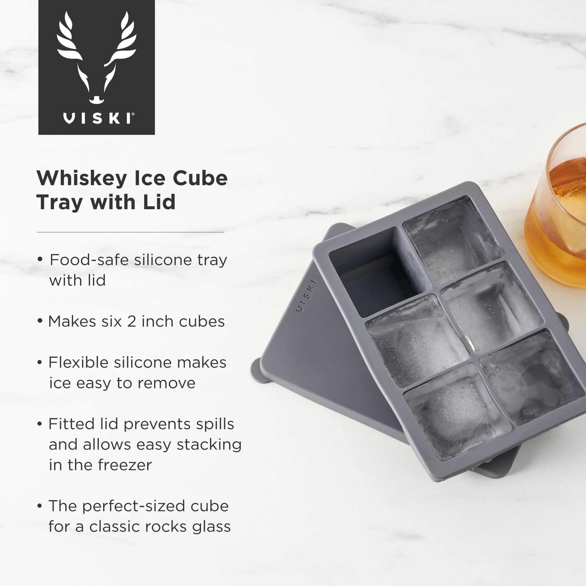 TrueZoo Snowflake Silicone Ice Cube Tray, Flexible Ice Mold For Whiskey, Cocktails, Jello Shots, Chocolates, Desserts, Crafts, Frozen Treats, Kitchen & Home Bar Gifts, Set Of 1, Blue - View #6