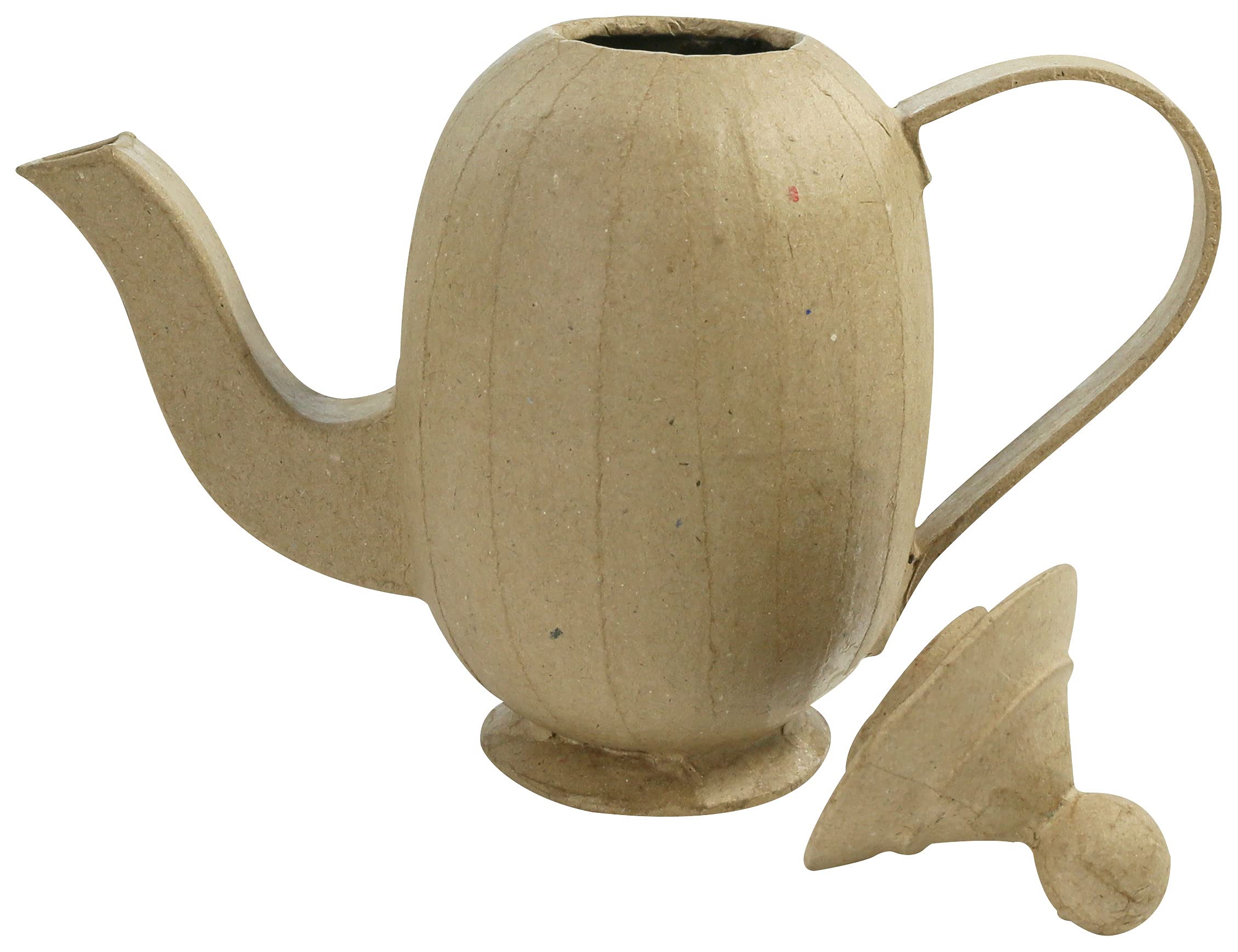 Décopatch - Ref AC796C - Teapot - Papier Maché Object to Decorate - 20 x 9 x 16.5cm - Decorate with Décopatch Papers & PaperPatch Glue, Glitter, Paints