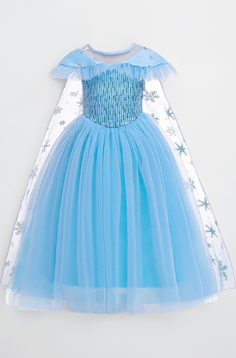 Hopscotch Girl's Fit And Flare Midi Gown