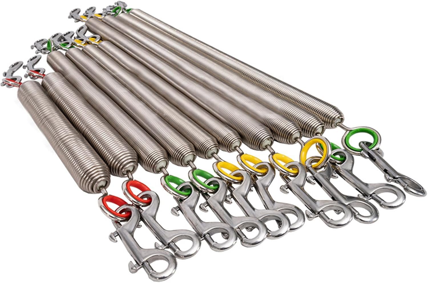 Lot De 4 Ressorts De Réformateur De Pilates - Accessoires D'équipement De Pilates - Chaise De Stabilité - Ressorts De Tension En Acier