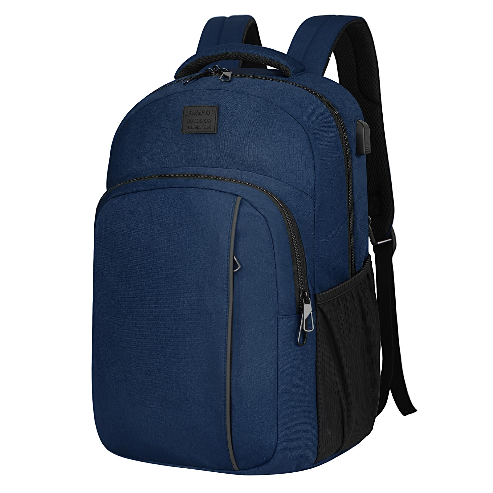 Extra Large Inch Business Laptop backpack for Men Women with  USB Charging Port,Water-Resistant Laptopack Weekender Daypack for Work