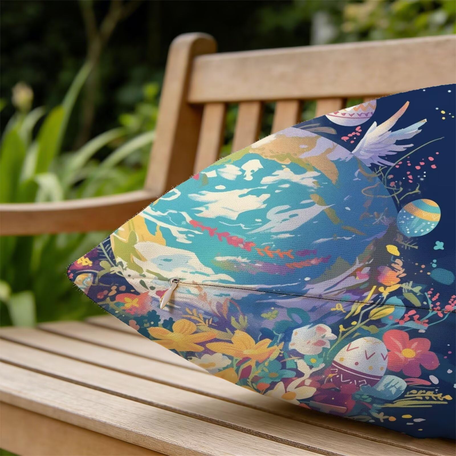 Générique Housse de Coussin Canapé Rêve 30x50cm Exterieur Impermeable Terre Taie d'oreiller Décoratif Aesthetic Housse Coussin Decoration pour Chambre Sofa Jardin Balcon Terrasse Lot de 2. T-3252