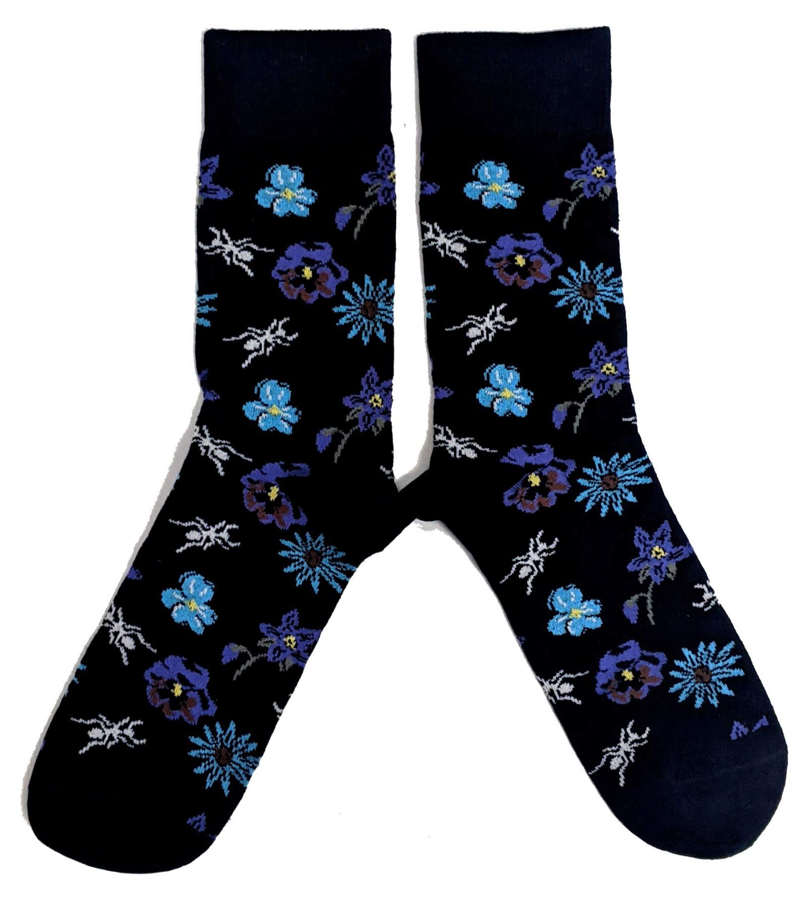 Sock Shack Men's Black Formiculture Ants Socks 6-11 Uk / 39-45 Eur / 7-12 Us