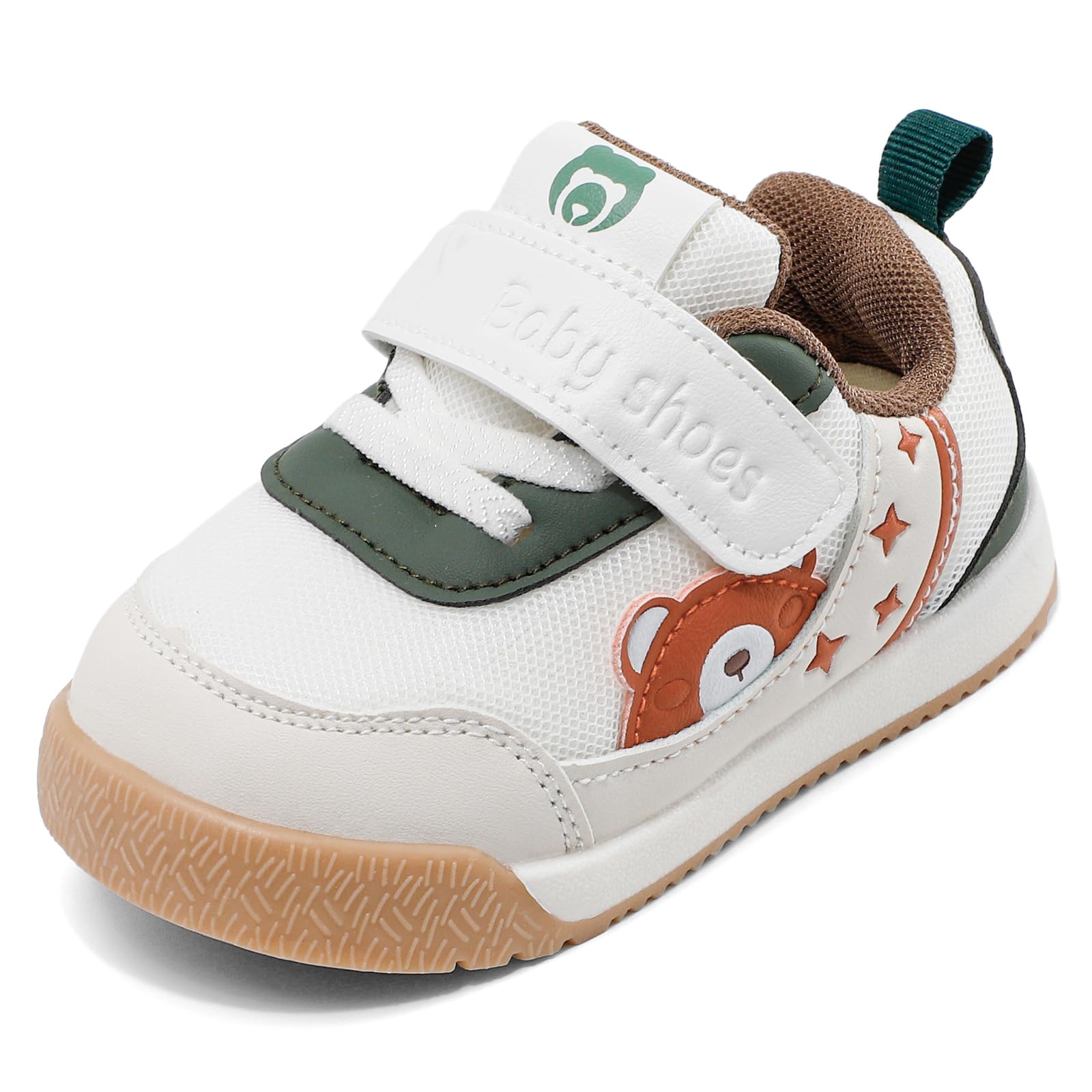 LACOFIA Zapatos Bebé Primeros Pasos Zapatillas Bebé Niño Calzado Bebé Zapatos Deportivos con Suela Goma Antideslizante