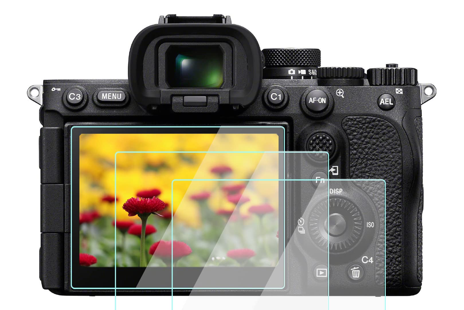 Pellicola In Vetro Temperato 9H Per Sony Alpha 1 II, A7R5, A7R V – Confezione Da 3, Anti-graffio E Antimpronta