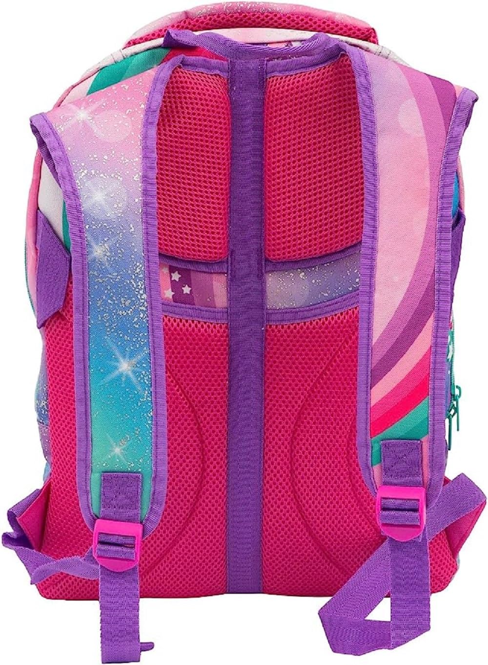 Gopop Schoolpack Zaino Miss Unicorno Estensibile a 3 Zip + Astuccio Triplo Completo