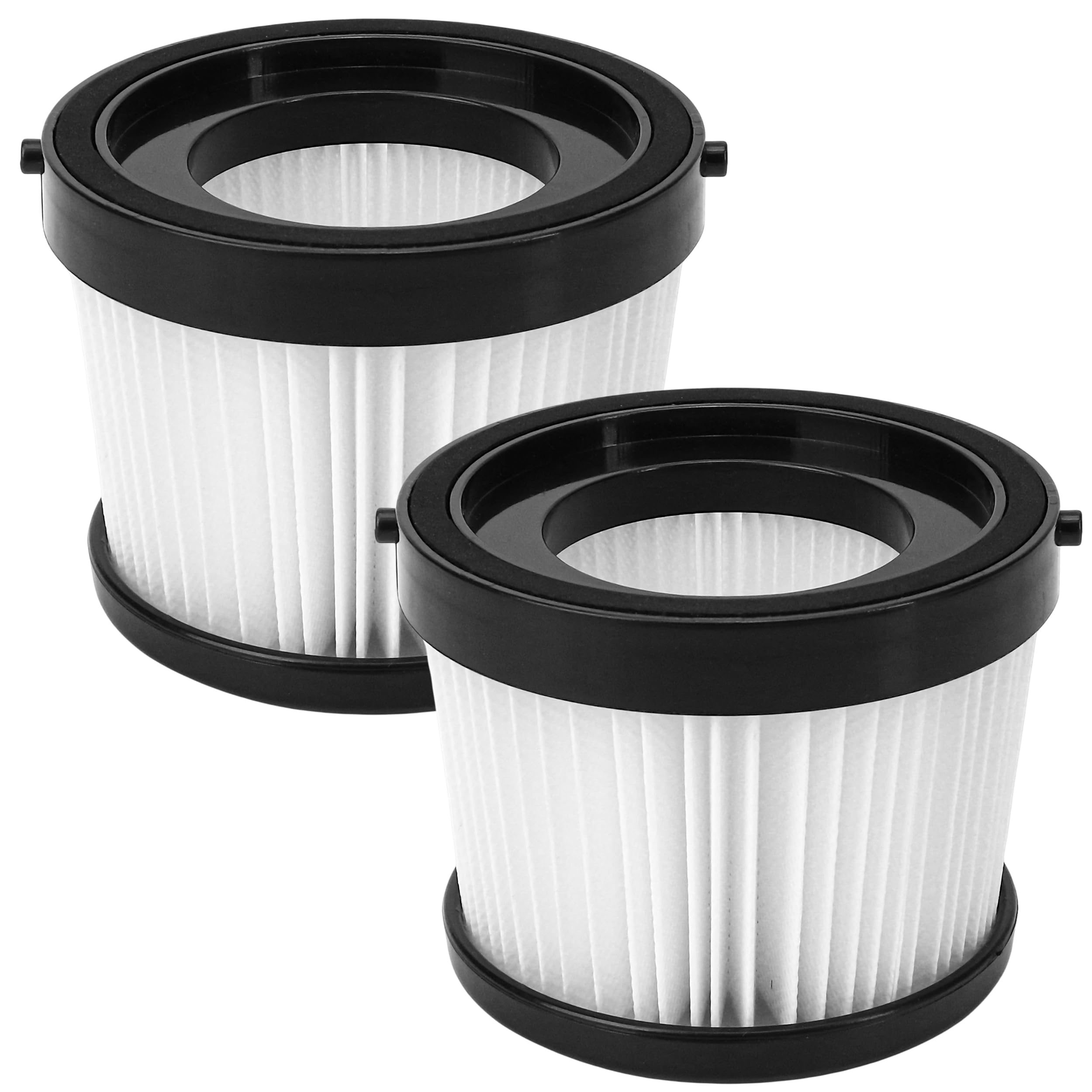 2 Pack Replacement HEPA Filters for DEWALT 20V DCV501LN Replace DCV5011H, DCV501HB Cordless Handheld Vacuum Cleaner Parts, Washable and Reusable Filter