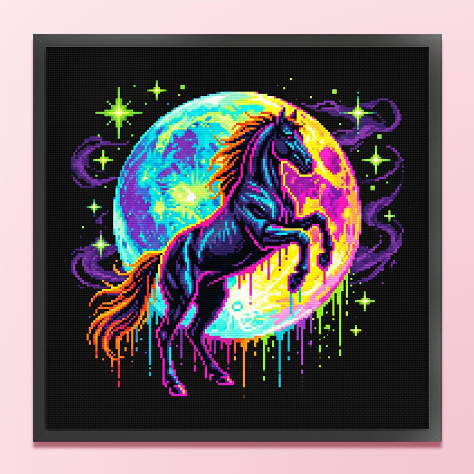 Zestaw do haftu krzyżykowego 14CT 30x30cm dla początkujących DIY zestaw do szycia dekoracji wnętrz